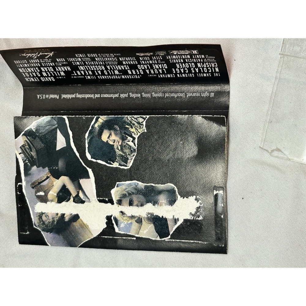 David Lynch's Wild at Heart Motion Picture Soundtrack Cassette 1990 - Picture 7 of 7